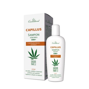 Cannaderm Capillus seborea šampon CBD+ 150ml