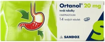 Ortanol 20mg 14 enterosolventních tvrdých tobolek