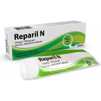 Reparil-Gel N 10mg/g+50mg/g gel 100g I