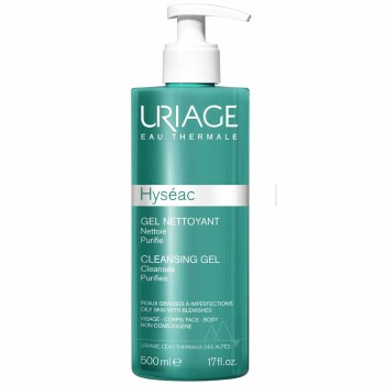 Uriage Hyséac Čisticí gel pro smíšenou a mastnou pleť 500 ml