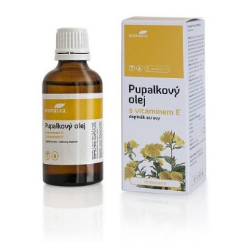 AROMATICA Pupalkový olej s vit.E od 3 let 50ml