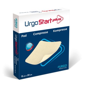 UrgoStart plus Pad krytí lipidokoloidní NOSF 15x20cm 10ks