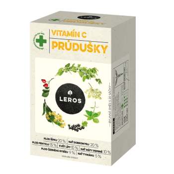 LEROS Vitamín C průdušky 20x1.5g