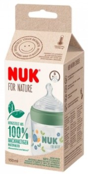 NUK for Nature láhev s kontr. tepl.Mix barev 150ml