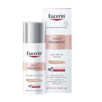 Eucerin Anti-Pigment Denní krém SPF 30 tónovaný středně tmavý 50ml