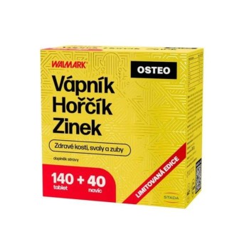 Walmark Váp-Hoř-Zinek Osteo tbl.140+40 Promo2024