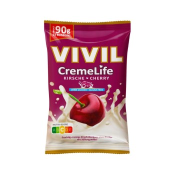 Vivil CremeLife višeň bez cukru 90g