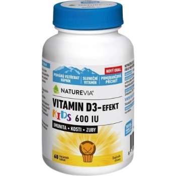 NatureVia Vitamin D3-Efekt Kids tbl.60