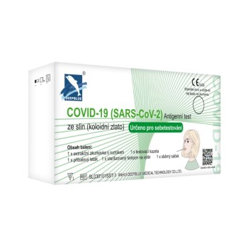 Deepblue Covid-19 antigenní test ze slin 1ks