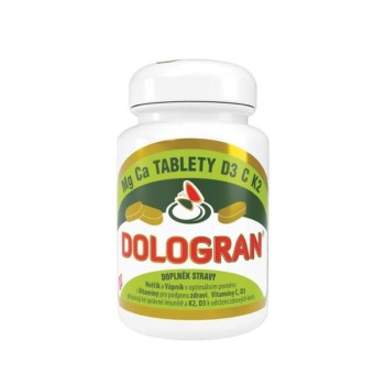 DOLOGRAN tablety Mg Ca D3 C K2 tbl.60