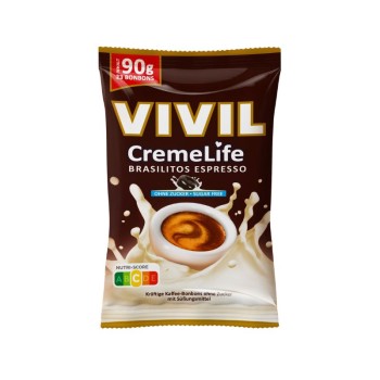 Vivil CremeLife brasilitos espresso bez cukru 90g