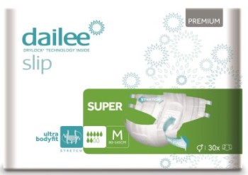 Dailee Slip Premium SUPER inko. kalhotky M 30ks