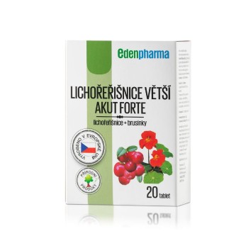 Edenpharma Lichořeřišnice větší Akut Forte tbl.20