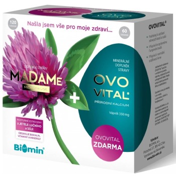 Biomin MADAMe Menopause 120tob + Ovovital 60tob