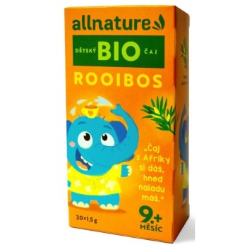 Allnature Dětský čaj Rooibos BIO 20x1.5g 9M+