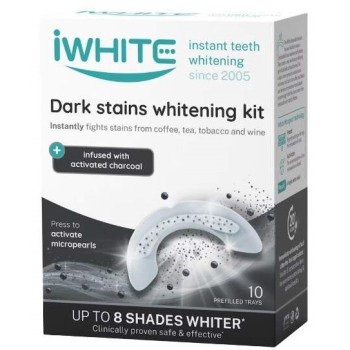 iWhite Dark stains sada na bělení zubů 10x 0.8g