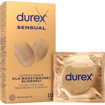 DUREX Sensual prezervativ 10ks