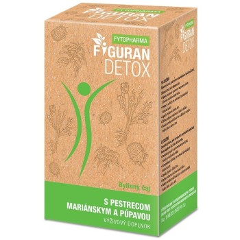 Fytopharma Figuran Detox čaj s ostropeřcem + pampeliška 20x1.5g