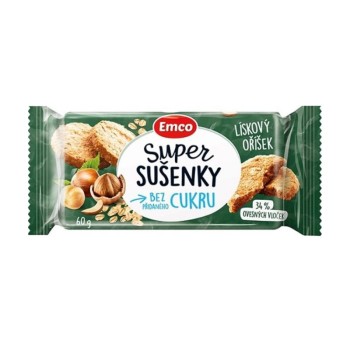 EMCO Super sušenky lískový oříšek 60g