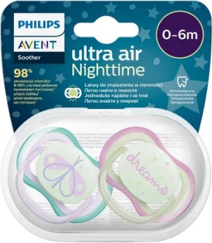 Philips AVENT Šidít.Ult.air 0-6m noč.dív./obr.2ks