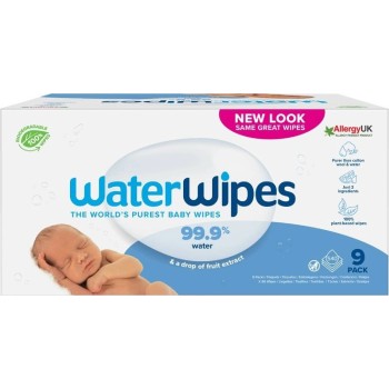 Waterwipes 100% bioodbouratelné ubrousky 9x60ks