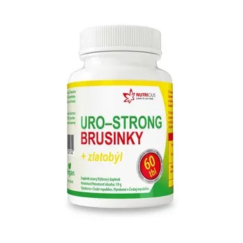 Uro-strong brusinky + zlatobýl tbl.60