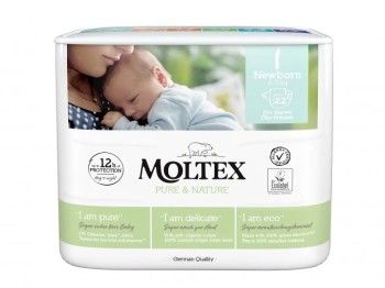 Moltex Pure&Nature 1 Newborn plenk.kalh.2-5kg 22ks