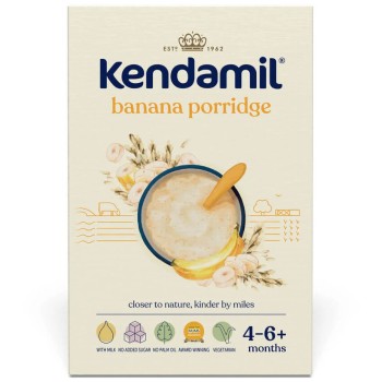 Kendamil mléčná kaše s banánem 150g 4-6M+