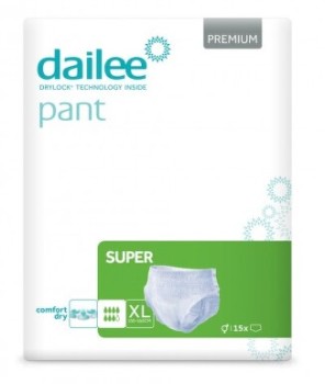 Dailee Pant Premium SUPER inko. kalhotky XL 15ks