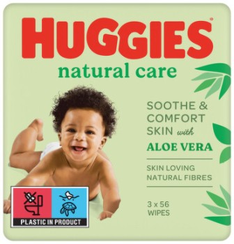 HUGGIES Natural Care Triplo 3x56ks