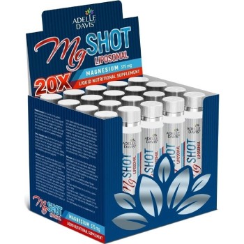 Adelle Davis MgSHOT Liposomal Magnesium 20x25ml