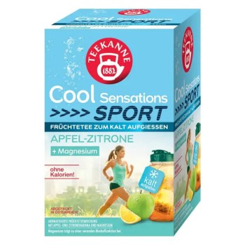 Teekanne CoolSensations Sport jablko / citron 18x2.5g