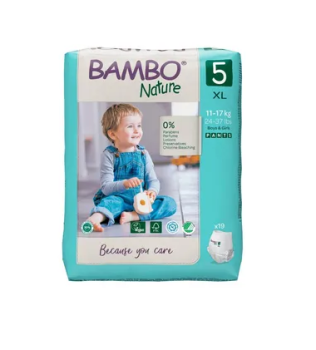 Bambo Nature Pants 5 navl.pl.k.trenin.11-17kg 19ks