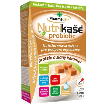 Nutrikaše probiotic protein a slaný karamel 3x60g