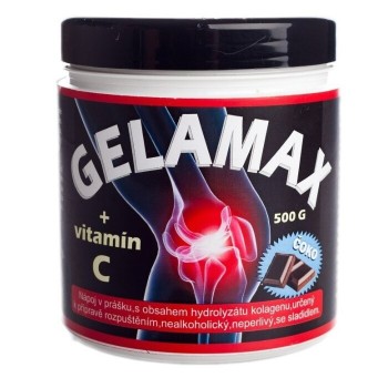 Gelamax + vitamín C příchuť čoko 500g