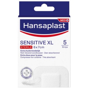 Hansaplast Sensitive náplast sterilní XL 5ks