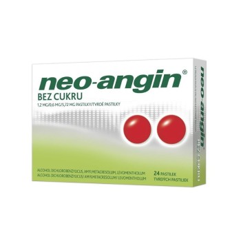 Neo-angin bez cukru 1.2mg/0.6mg/5.72mg pastilka 24