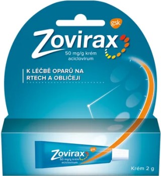 Zovirax 50mg/g crm. 1x2g CZ