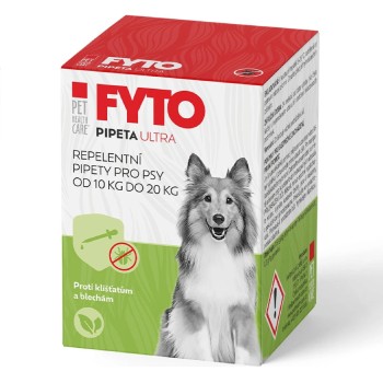 PET FYTO PIPETA ULTRA pes 10-20kg 3x10ml