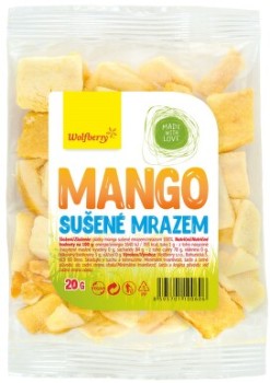 Mango sušené mrazem 20g Wolfberry