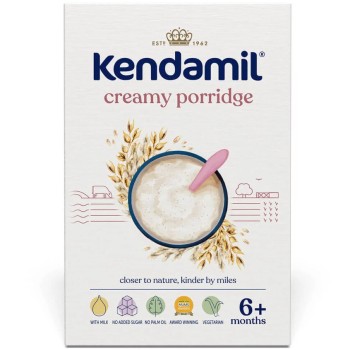 Kendamil mléčná krémová ovesná kaše 150g 6M+