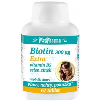 MedPharma Biotin 300mcg Extra tbl.67