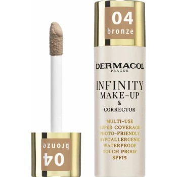 Dermacol Infinity make-up & korektor č.04 bronze 20g