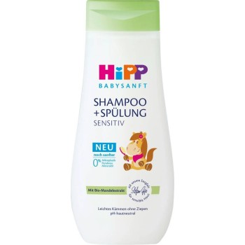 HiPP BabySANFT šampon s kondicionérem Koník 200ml