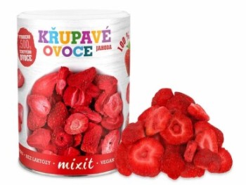 Mixit Křupavé ovoce Jahoda 50g