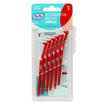 TePe meziz.kart.Angle size 2 Červené 6ks 154630