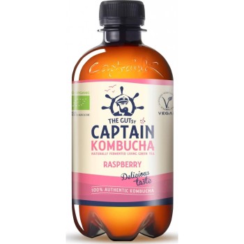 The Gutsy Captain Kombucha malina BIO 400ml