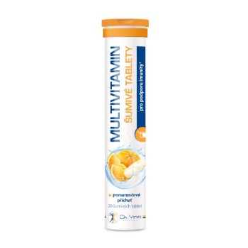 Multivitamin Da Vinci Pharma pomeranč eff.tbl.20