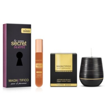 MAGNETIFICO Secret Scent ženy 20ml+candle Tantra 200g