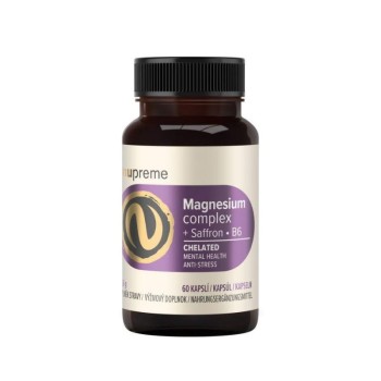 Magnesium + šafrán chelát cps.60 NUPREME